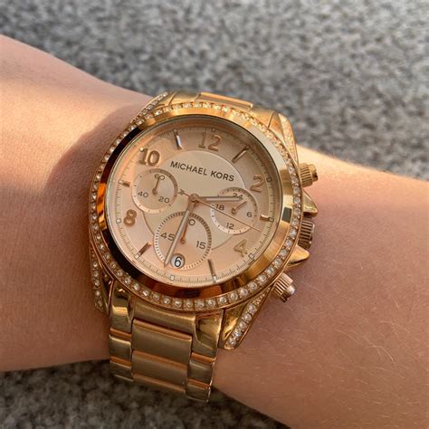 michael kors uhr 6316|Michael Kors Blair Chronograph Rose Dial Ladies Watch MK6316.